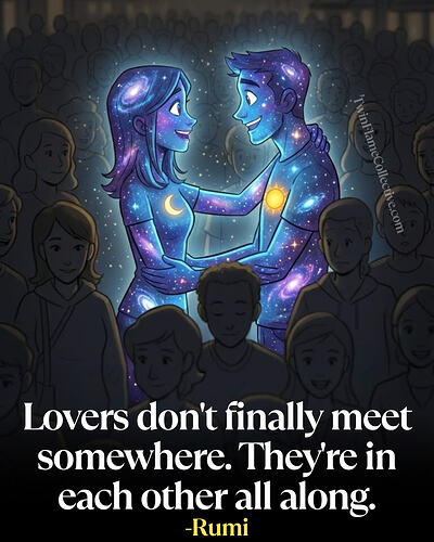 twin flame quote rumi