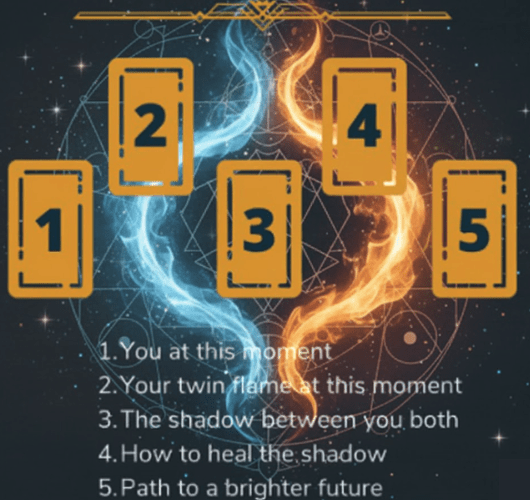 twin flame tarot spread